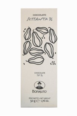 画像1: アンティカ・ドルチェリア・ボナイユート　チョコレート"カカオ70%"(50g)