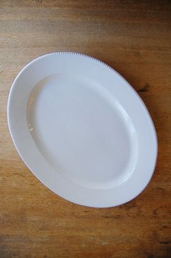 画像1: ENZA FASANO　オーバル皿・大（37cm×28cm）