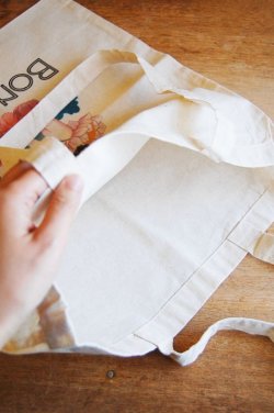 画像3: アンティカ・ドルチェリア・ボナイユート　トートバッグ　生成り