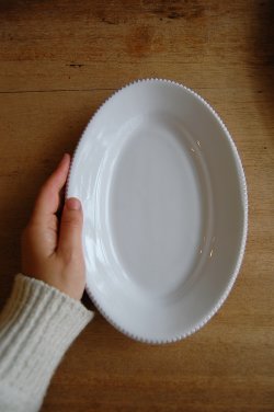 画像3: ENZA FASANO　オーバル皿・小 2024年製（24cm×16cm）