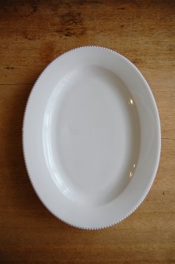 画像2: ENZA FASANO　オーバル皿・中 2024年製（31cm×23.5cm）