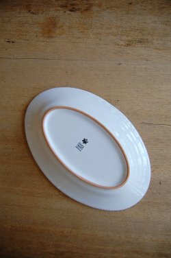 画像4: ENZA FASANO　オーバル皿・小 2024年製（24cm×16cm）