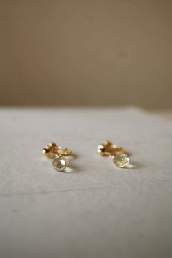 画像3: herbário【天然石】レモンクォーツのイヤリング【ピアスに変更可能】