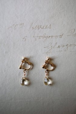 画像2: herbário【天然石】レモンクォーツのイヤリング【ピアスに変更可能】