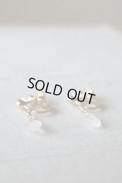 画像2: herbário【天然石・希少】ロイヤルブルームーンストーンのイヤリング【ピアスに変更可能】