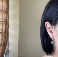 画像5: herbário【天然石】レモンクォーツのイヤリング【ピアスに変更可能】