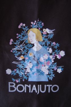 画像2: アンティカ・ドルチェリア・ボナイユート　トートバッグ　黒 flowers