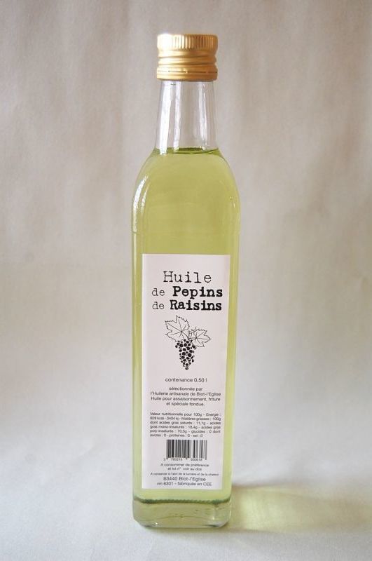 Huilerie de Blot グレープシードオイル（500ml）