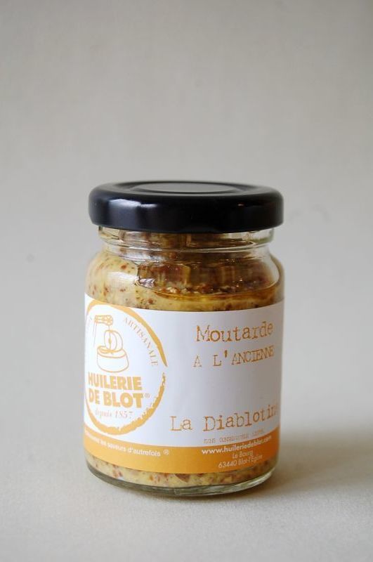 Huilerie de Blot ブロさんの種入りマスタード（90g）