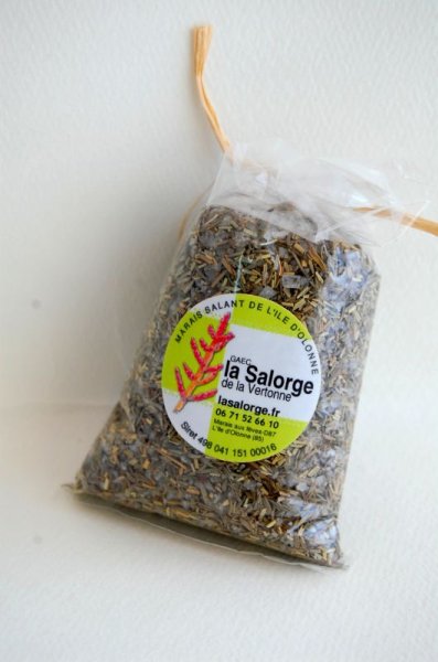 画像1: La Salorge de la Vertonne  ハーブ入り海塩 タイム&ローズマリー(45g) (1)