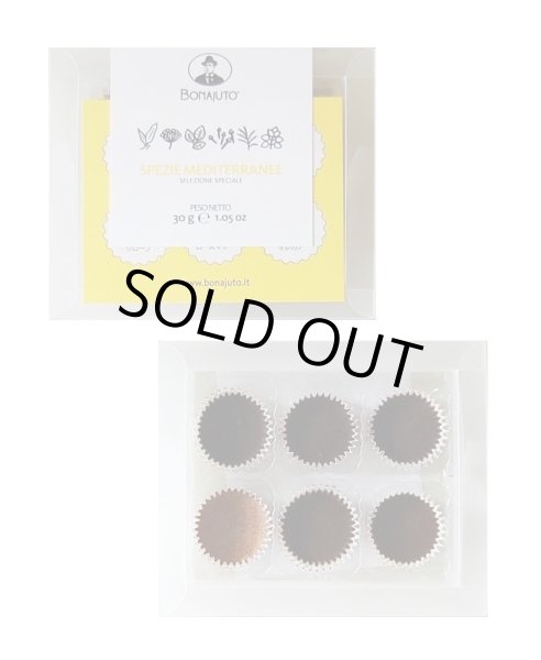 画像1: アンティカ・ドルチェリア・ボナイユート　6種のスパイスチョコレート(6粒) (1)