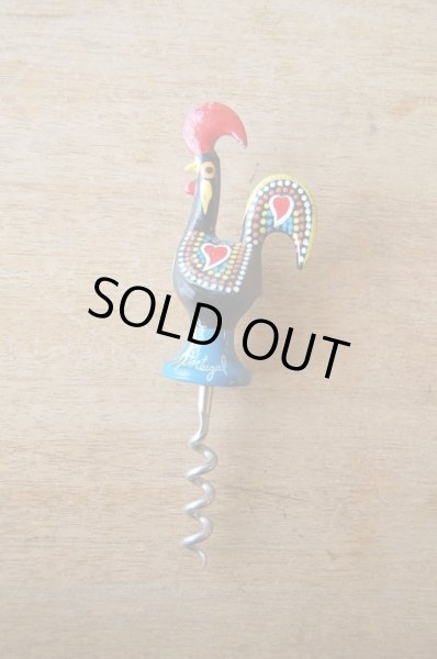 画像1: ポルトガル製　手描きのワイン栓抜き (1)