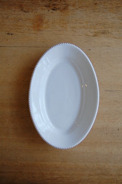 画像2: ENZA FASANO オーバル皿・小 2024年製(24cm×16cm) (2)