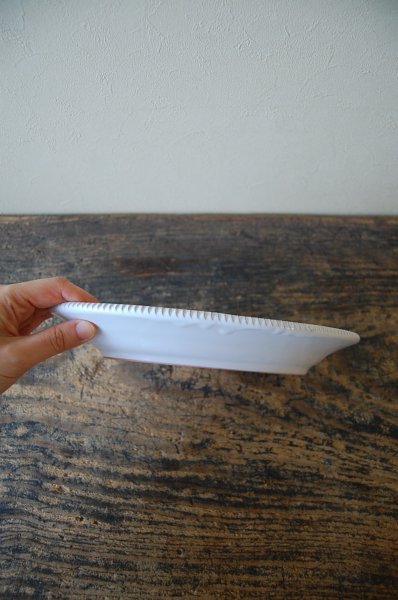 画像6: ENZA FASANO オーバル皿・小 2024年製(24cm×16cm) (6)