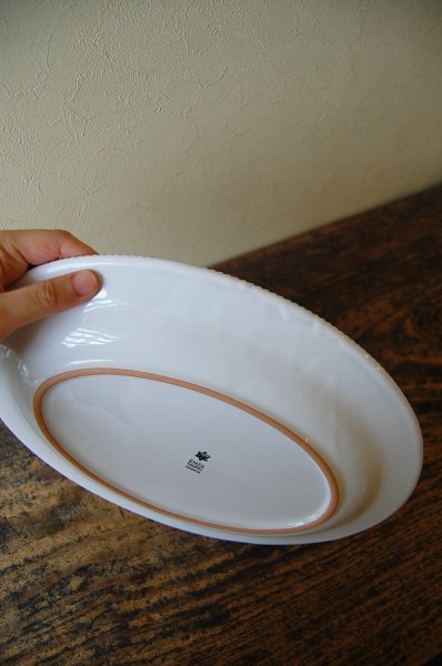 画像4: ENZA FASANO オーバル皿・中 2024年製(31cm×23.5cm) (4)