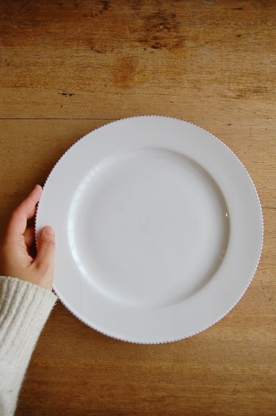 画像2: ENZA FASANO　リム皿 2024年製（φ25.5cm） (2)