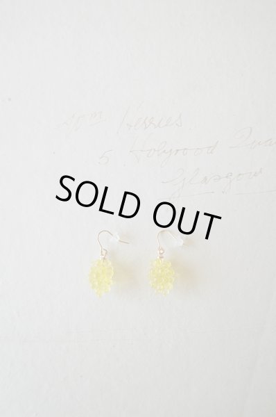 画像1: herbário　ぶどうのピアス（マスカット） (1)